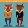 Animal Face Man